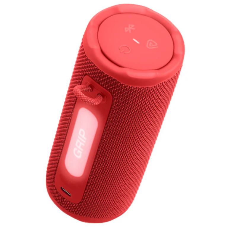 JBL Grip Bluetooth Speaker - Ambient Light Red - Metro Homecentre Menlyn