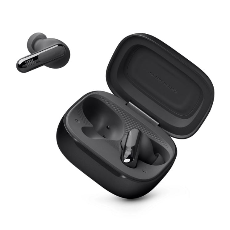 JBL Live Beam 3 Wireless Closed Stick Earbuds Black - Metro Homecentre Menlyn