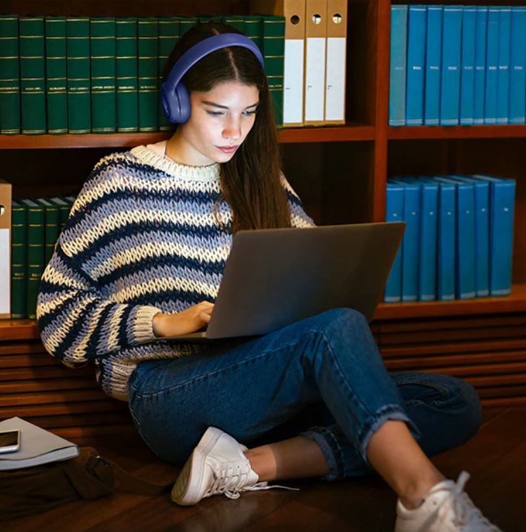 JBL Tune 680NC Wireless On - Ear Headphones Blue - Metro Homecentre Menlyn