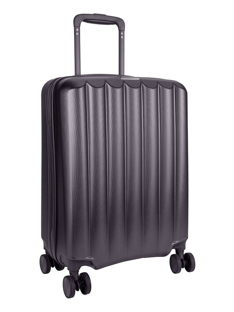 Jo Borkett Gatsby 64cm 4 Wheel Trolley Case Slate JBL001655 - Metro Homecentre Menlyn