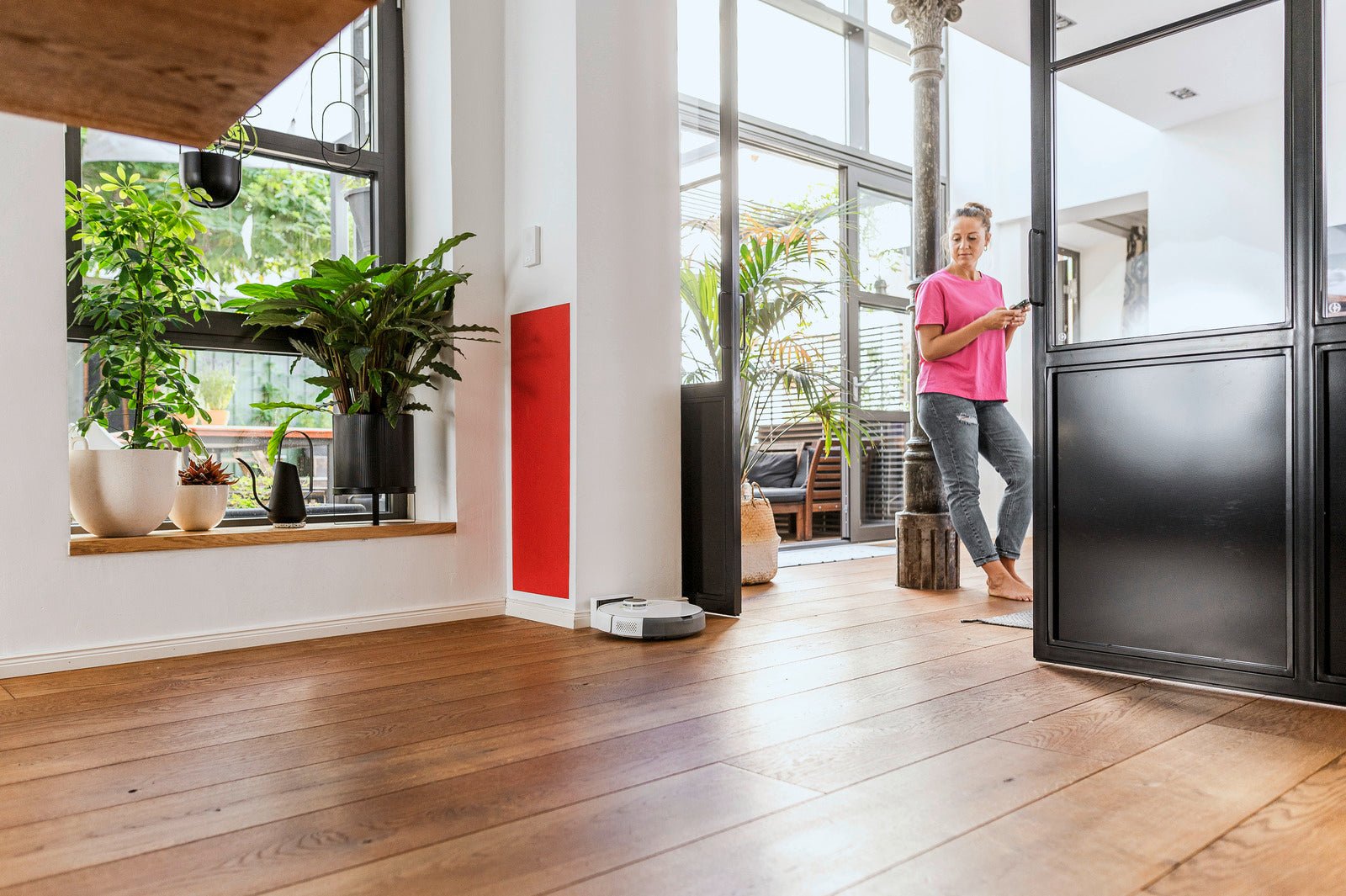 Karcher Robot Vacuum Cleaner + Wiping Function RCV5 - Metro Homecentre Menlyn
