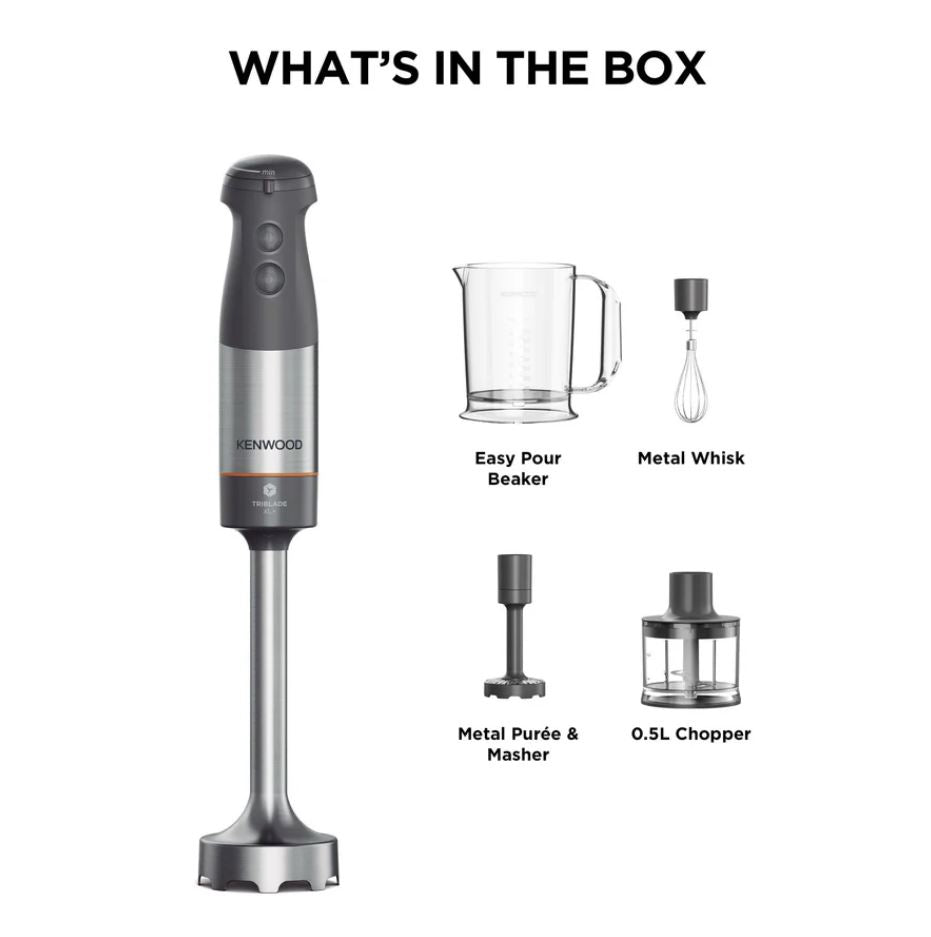 Kenwood 1000W Hand Blender & Accesories HBM60307GY - Metro Homecentre Menlyn