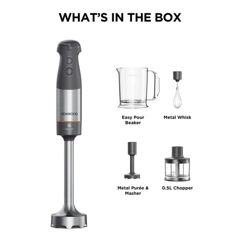 Kenwood 1000W Hand Blender & Accesories HBM60307GY - Metro Homecentre Menlyn