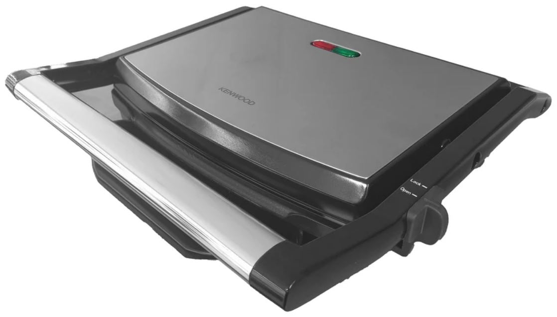 Kenwood 2000W 4 Slice Sandwich Press HGM25000SI - Metro Homecentre Menlyn