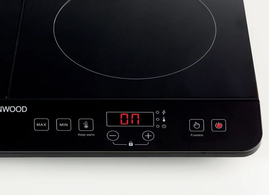 Kenwood 2 Plate Black Induction Hob IDC06000BK - Metro Homecentre Menlyn
