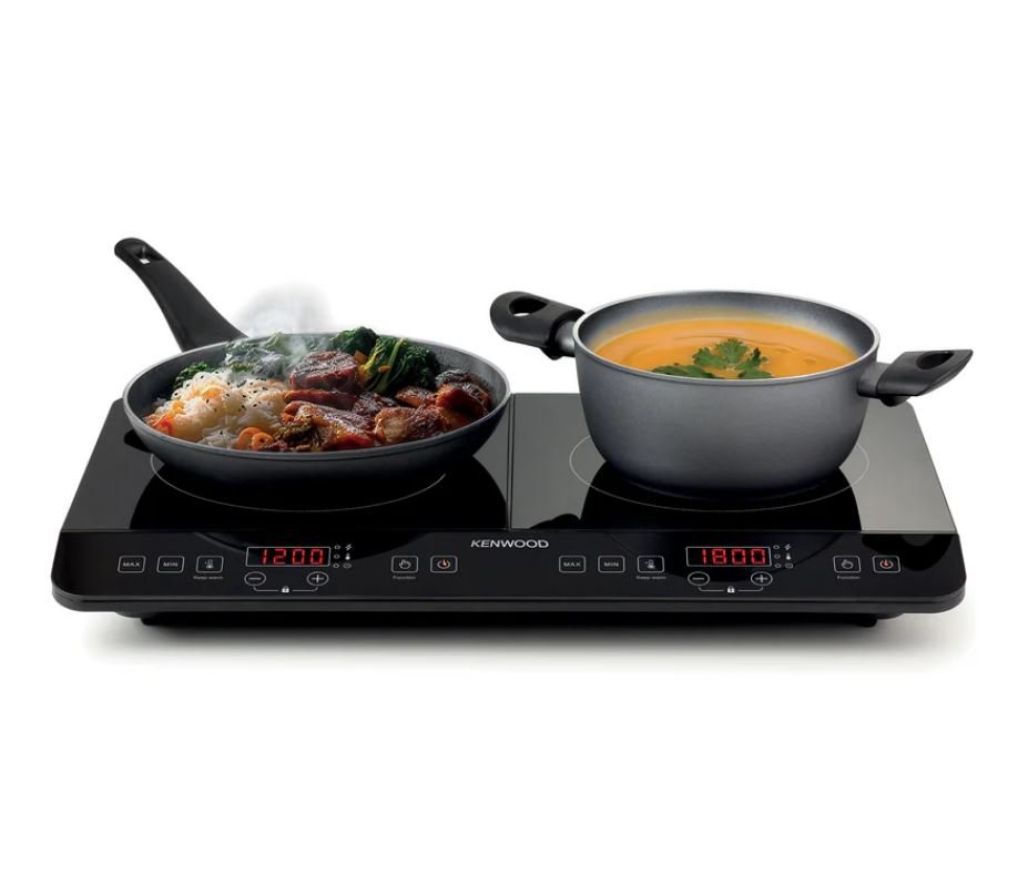 Kenwood 2 Plate Black Induction Hob IDC06000BK - Metro Homecentre Menlyn