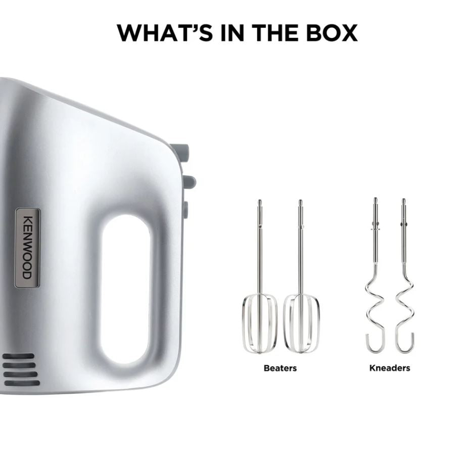 Kenwood 450W Silver Hand Mixer HMP30A0SI - Metro Homecentre Menlyn