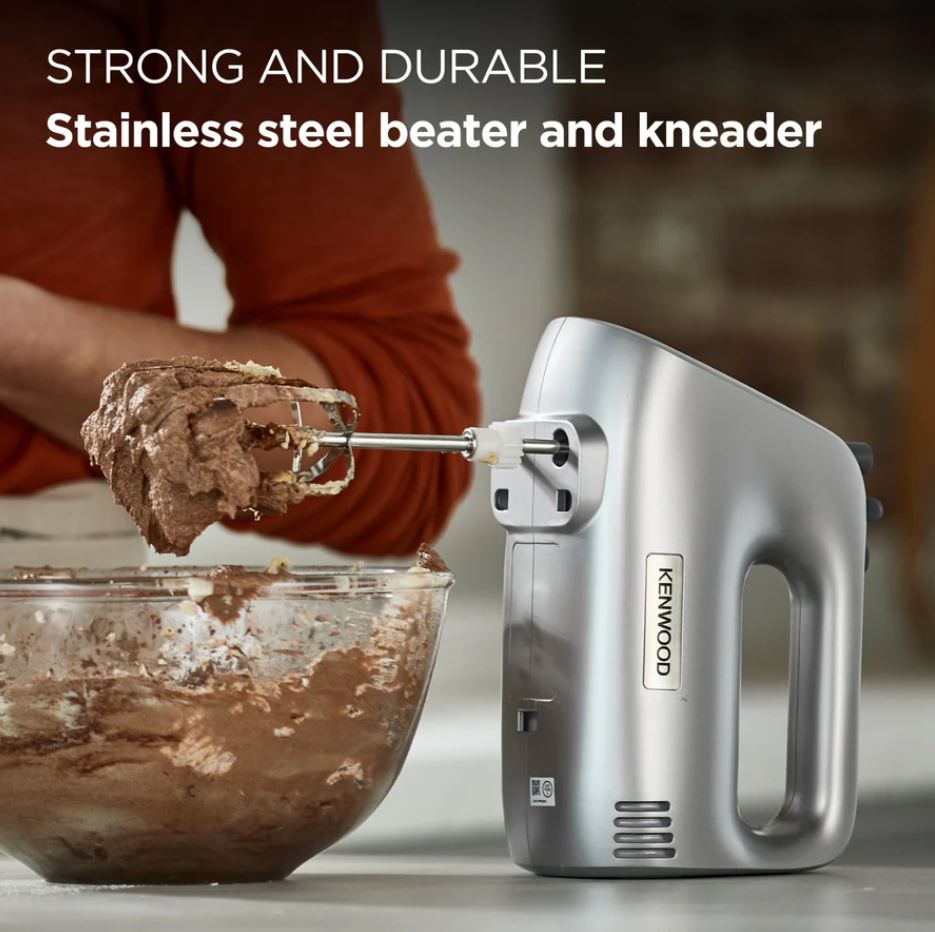 Kenwood 450W Silver Hand Mixer HMP30A0SI - Metro Homecentre Menlyn