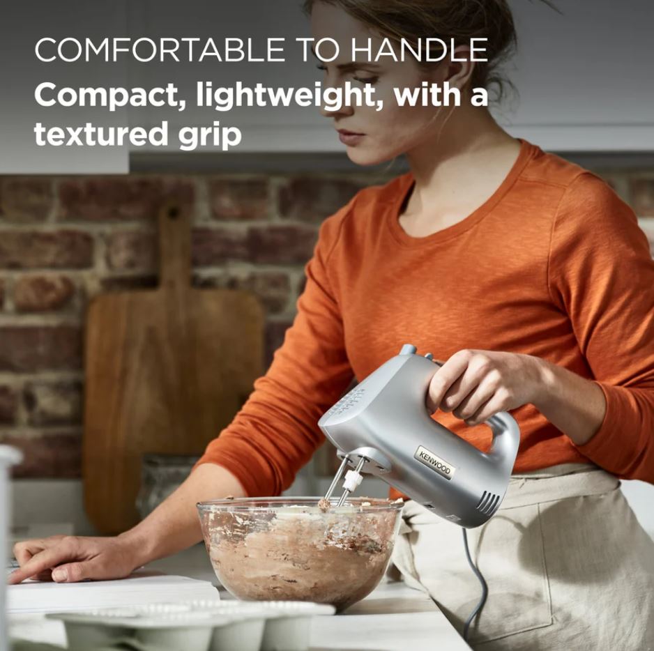 Kenwood 450W Silver Hand Mixer HMP30A0SI - Metro Homecentre Menlyn