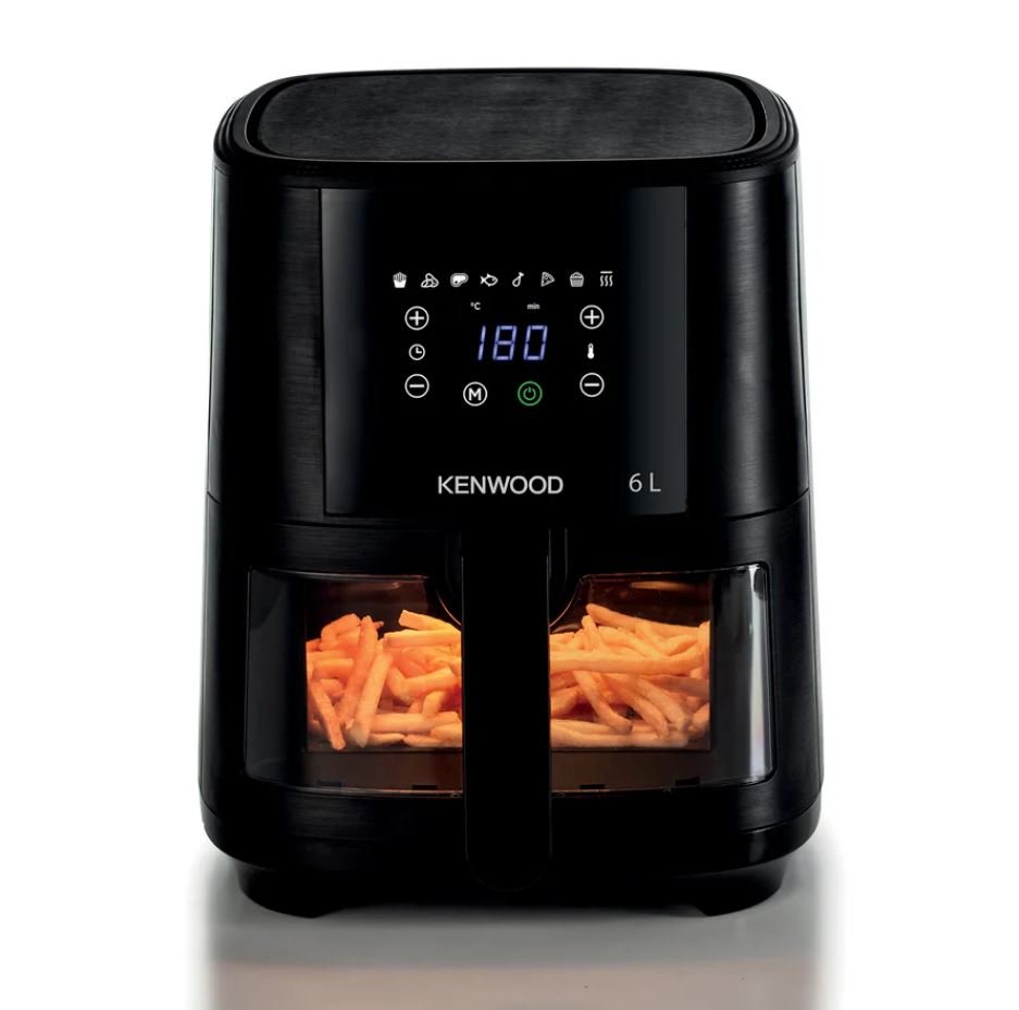 Kenwood 6L Air Fryer with Grill & Window HFG60000BK - Metro Homecentre Menlyn