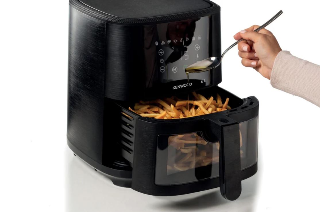 Kenwood 6L Air Fryer with Grill & Window HFG60000BK - Metro Homecentre Menlyn