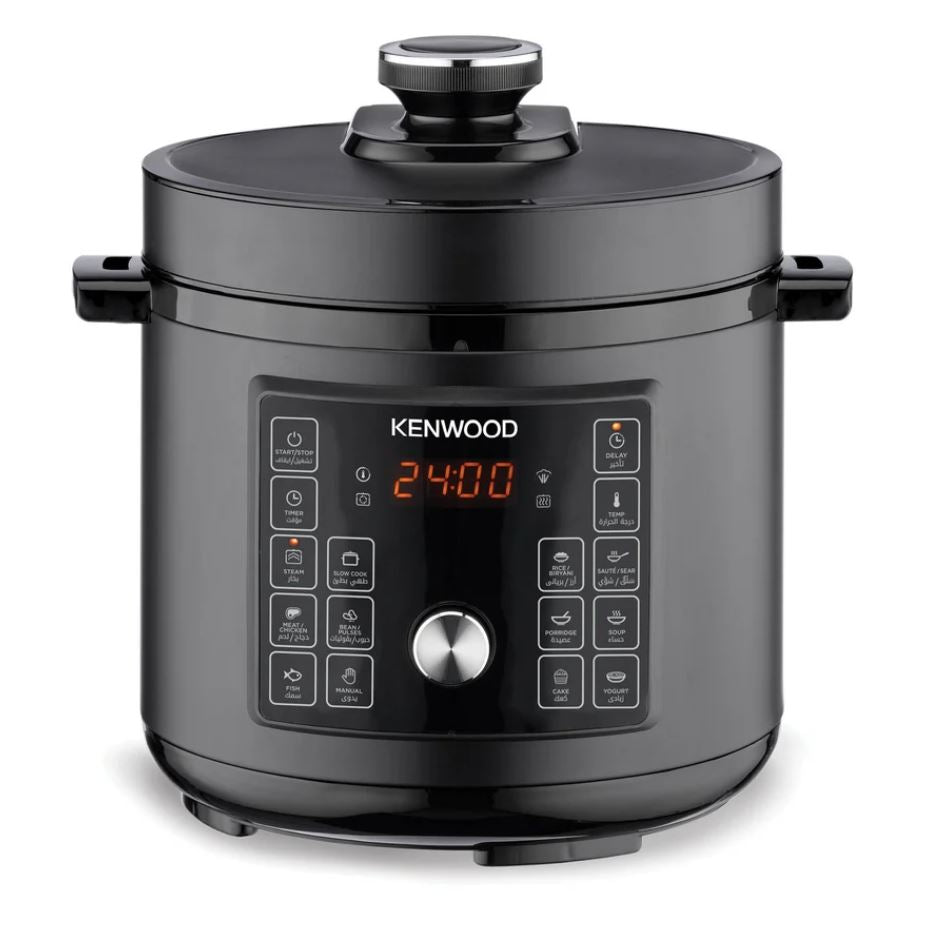 Kenwood 6L Electric Pressure Cooker PCM90000BK - Metro Homecentre Menlyn