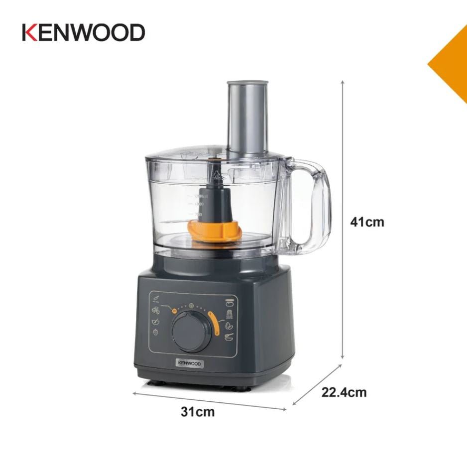 Kenwood 750W Essentials Food Processor FDP0350GY - Metro Homecentre Menlyn