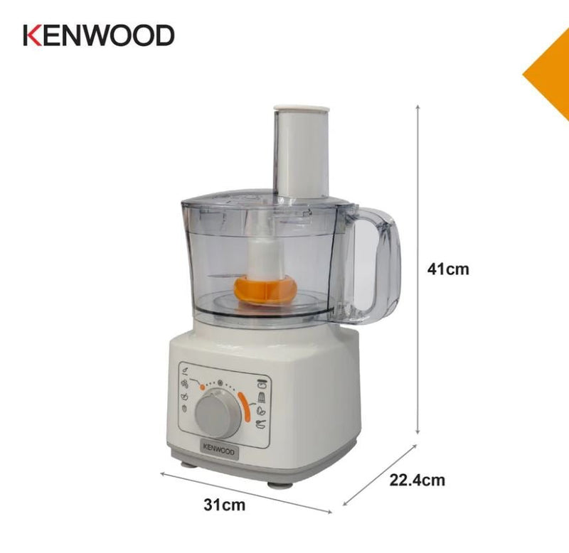 Kenwood 750W White Food Processor FDP0340WH - Metro Homecentre Menlyn
