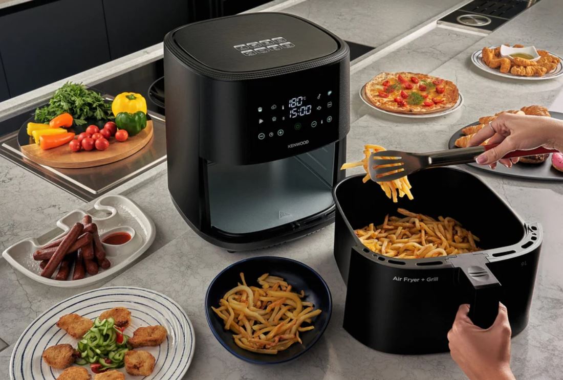 Kenwood 9L Air Fryer with Grill HFG92000BK - Metro Homecentre Menlyn