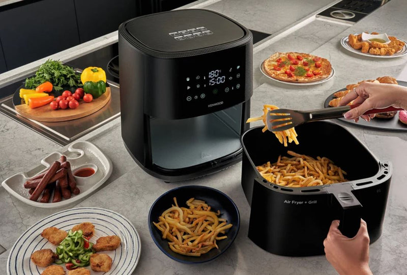 Kenwood 9L Air Fryer with Grill HFG92000BK - Metro Homecentre Menlyn
