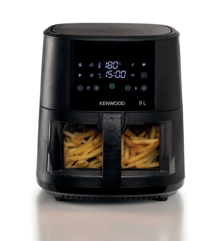 Kenwood 9L Black Dual Airfryer Grill HFG95000BK - Metro Homecentre Menlyn