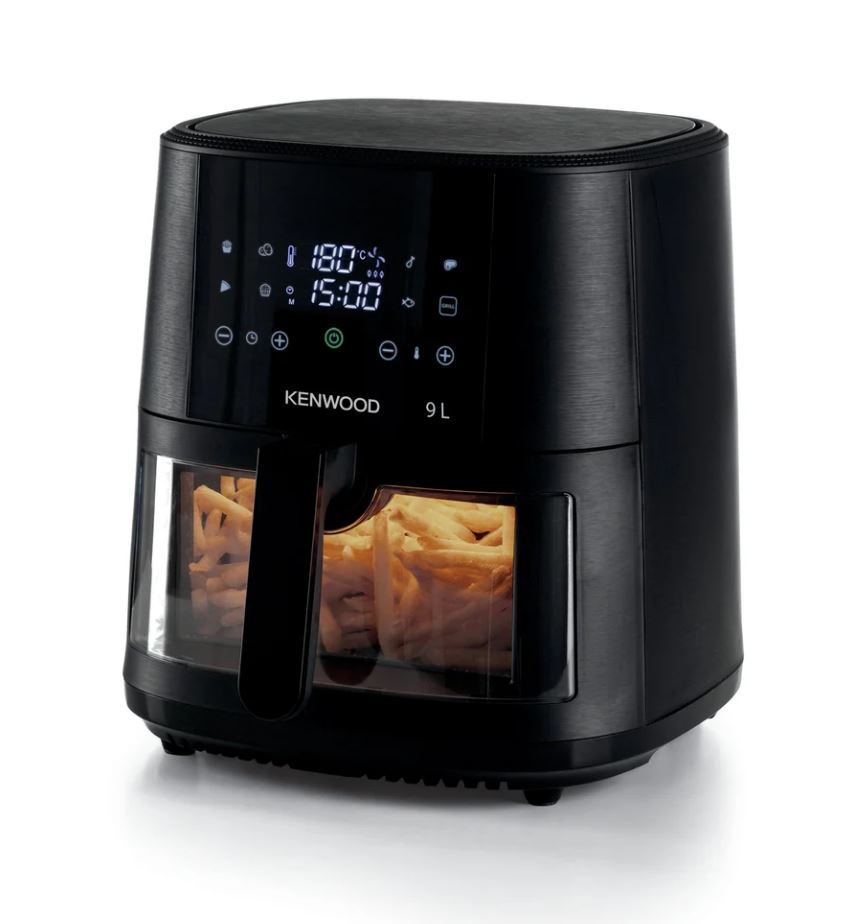 Kenwood 9L Black Dual Airfryer Grill HFG95000BK - Metro Homecentre Menlyn