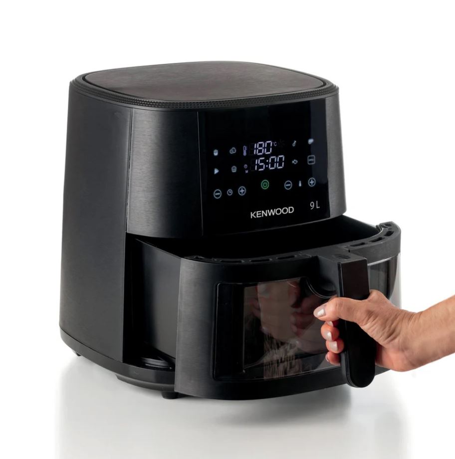 Kenwood 9L Black Dual Airfryer Grill HFG95000BK - Metro Homecentre Menlyn