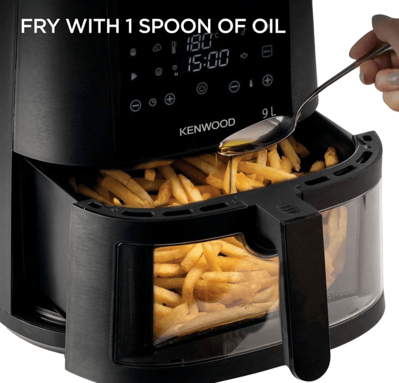 Kenwood 9L Air Fryer with Grill HFG92000BK - Metro Homecentre Menlyn
