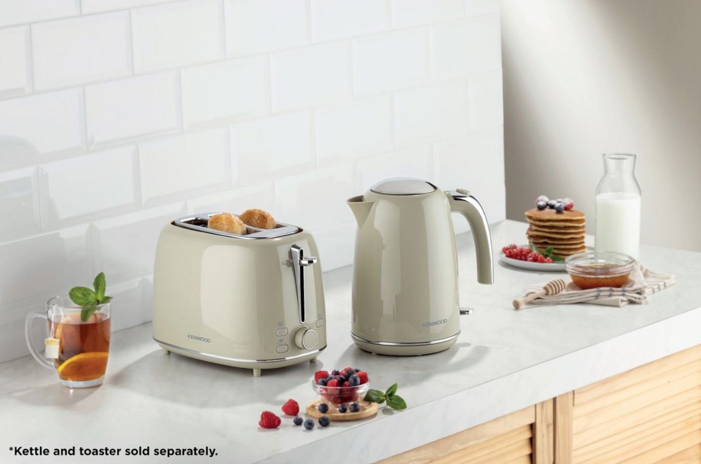 Kenwood Eterna Beige 1 - 7L Cordless Kettle ZJP31000 - Metro Homecentre Menlyn