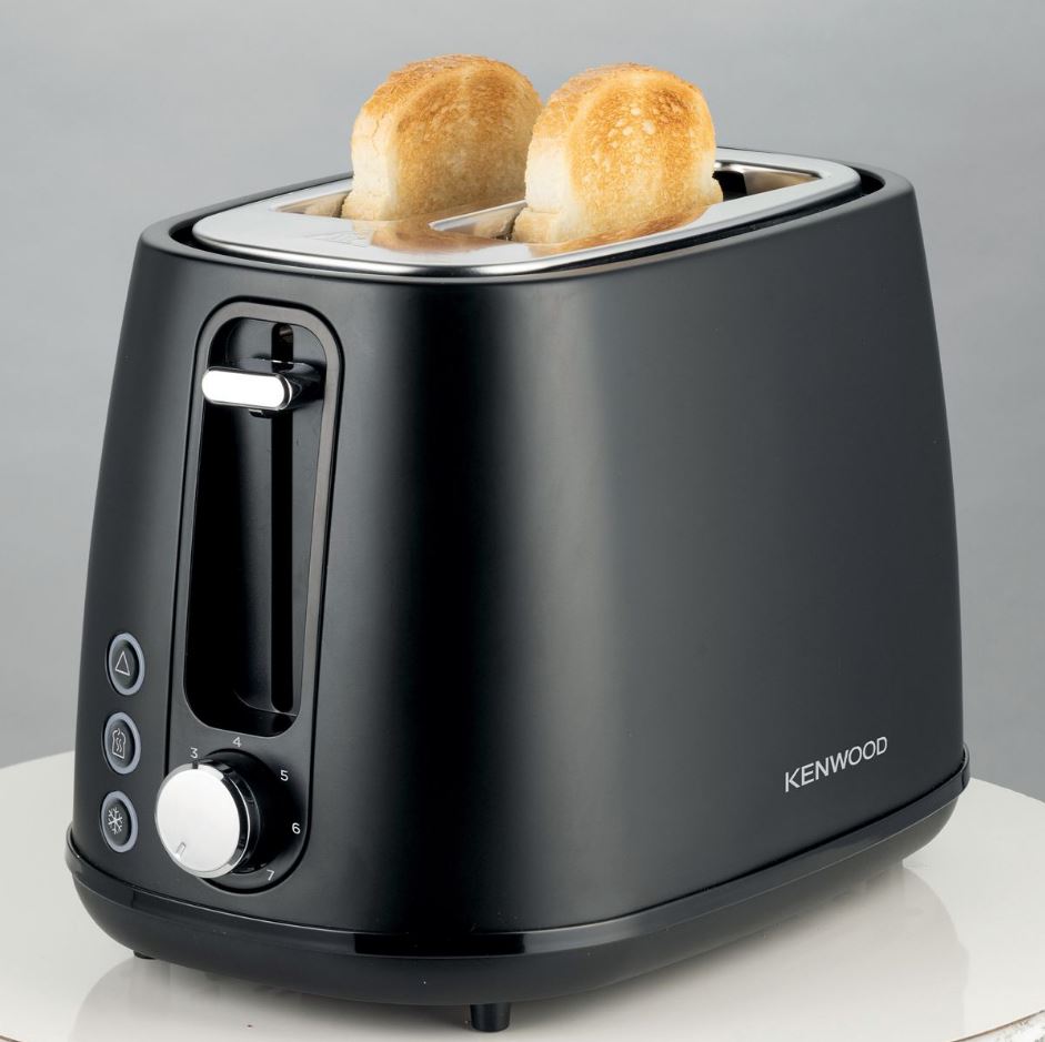 Kenwood Black SSteel 2 Slice Toaster TCM37000 - Metro Homecentre Menlyn