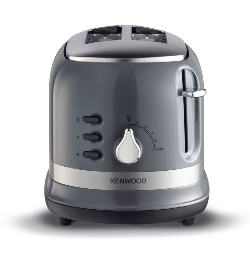 Kenwood Moderna 2 Slice Toaster Grey TCM55000GY - Metro Homecentre Menlyn