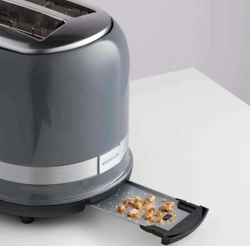 Kenwood Moderna 2 Slice Toaster Grey TCM55000GY - Metro Homecentre Menlyn