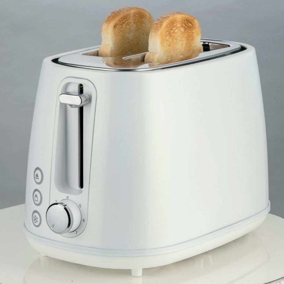 Kenwood White SSteel 2 Slice Toaster TCM37000 - Metro Homecentre Menlyn