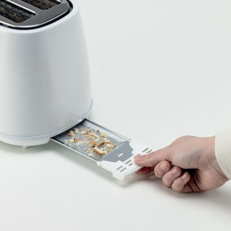 Kenwood White SSteel 2 Slice Toaster TCM37000 - Metro Homecentre Menlyn