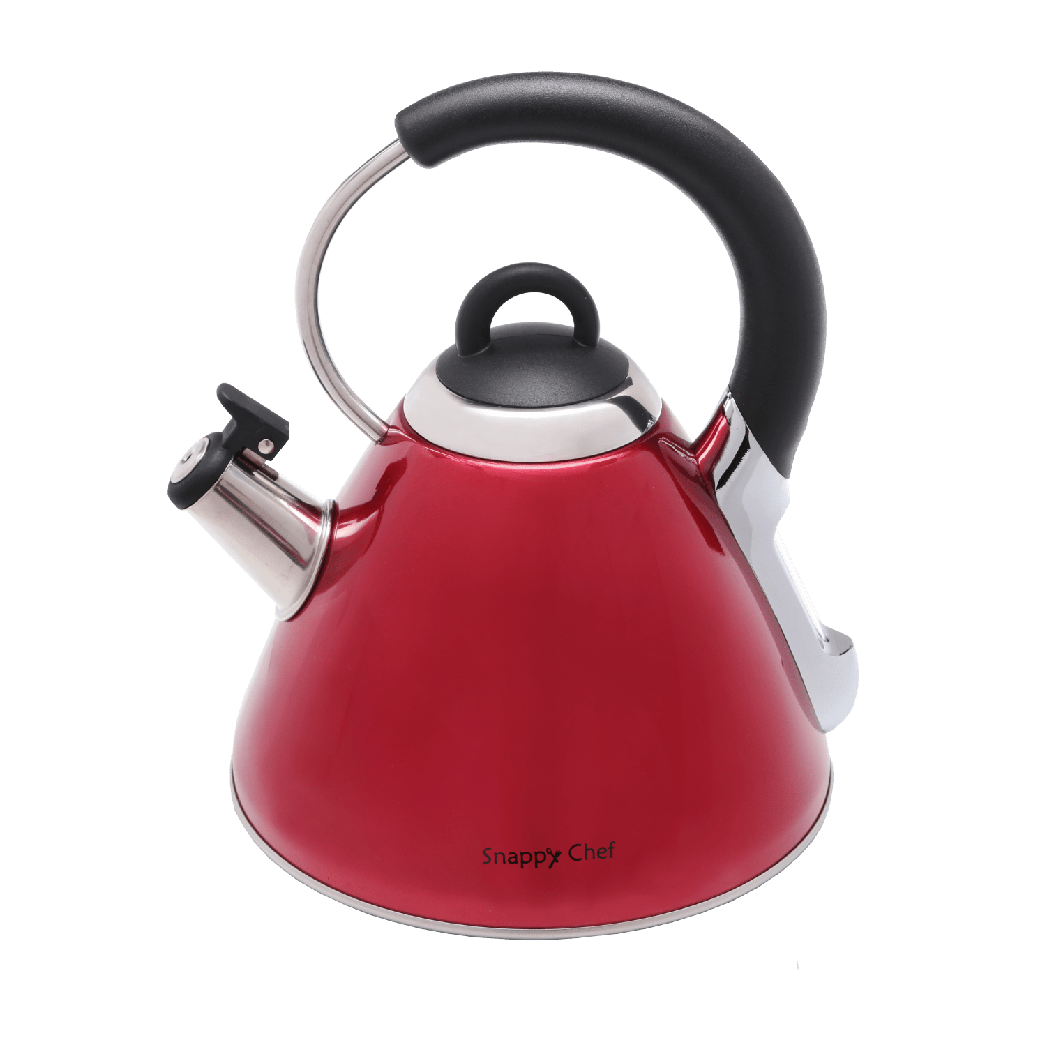 Snappy Chef 2.2L Red Whistling Kettle KERE002 - Metro Homecentre Menlyn