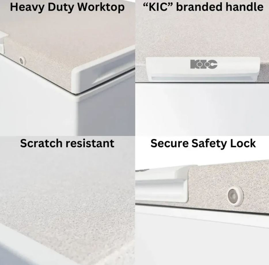 KIC 279L White Chest Freezer KCG305WH - Metro Homecentre Menlyn