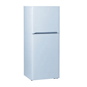KIC White Fridge Freezer KTF518/2WH - Metro Homecentre Menlyn