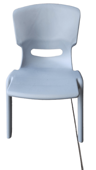 Kids Stackable Assorted Colour Chairs Silver - Metro Homecentre Menlyn