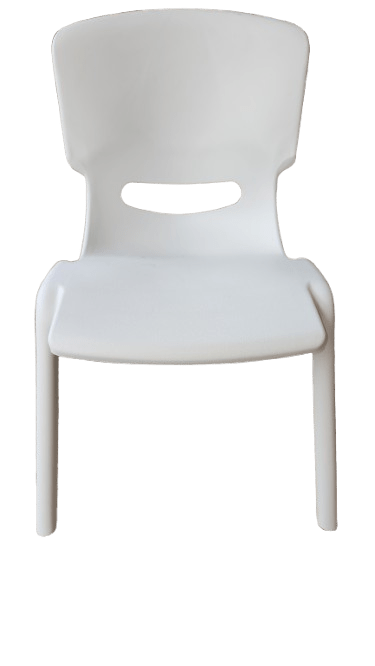 Kids Stackable Assorted Colour Chairs White - Metro Homecentre Menlyn