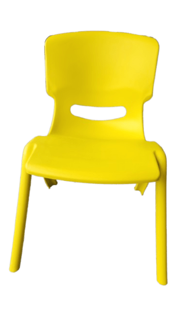 Kids Stackable Assorted Colour Chairs Yellow - Metro Homecentre Menlyn