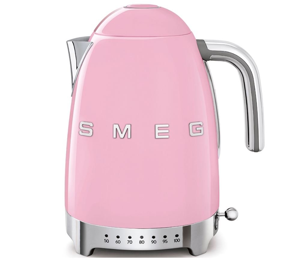 Smeg Pink Variable Temperature Kettle KLF04PKEU - Metro Homecentre Menlyn