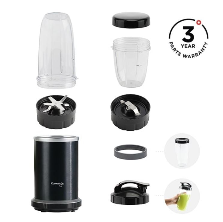 Kuvings 1000W Phantom Black Nutri Blender KNB200B - Metro Homecentre Menlyn