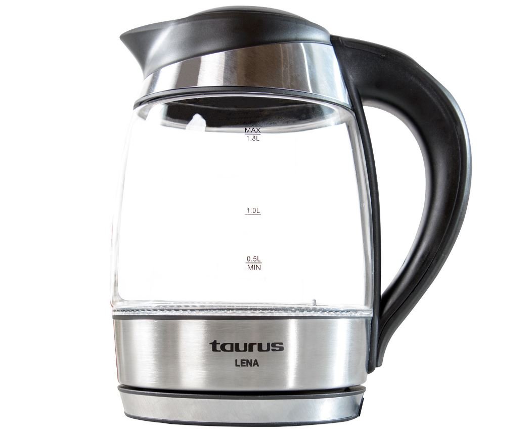 Taurus 1.7L Lena 360 Degree Cordless Glass Kettle - 958521 - Metro Homecentre Menlyn