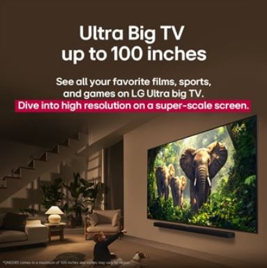 LG 10in QNED Evo AI MiniLed 4K 120Hz TV 10QNED86A6 - Metro Homecentre Menlyn