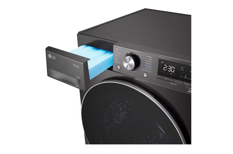 LG 10kg Black Heat Pump Tumble Dryer RH10V9ZV2W - Metro Homecentre Menlyn