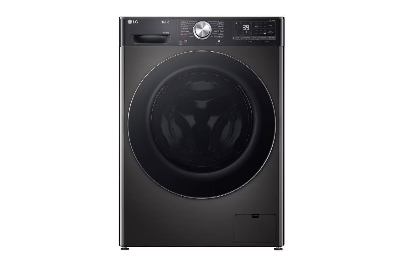 LG 13 - 8kg Black Washer Dryer Combo - AI F4Y9LCP2ZB - Metro Homecentre Menlyn