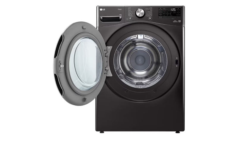 LG 18kg Black Steel Tumble Dryer RH18U8JVCW - Metro Homecentre Menlyn