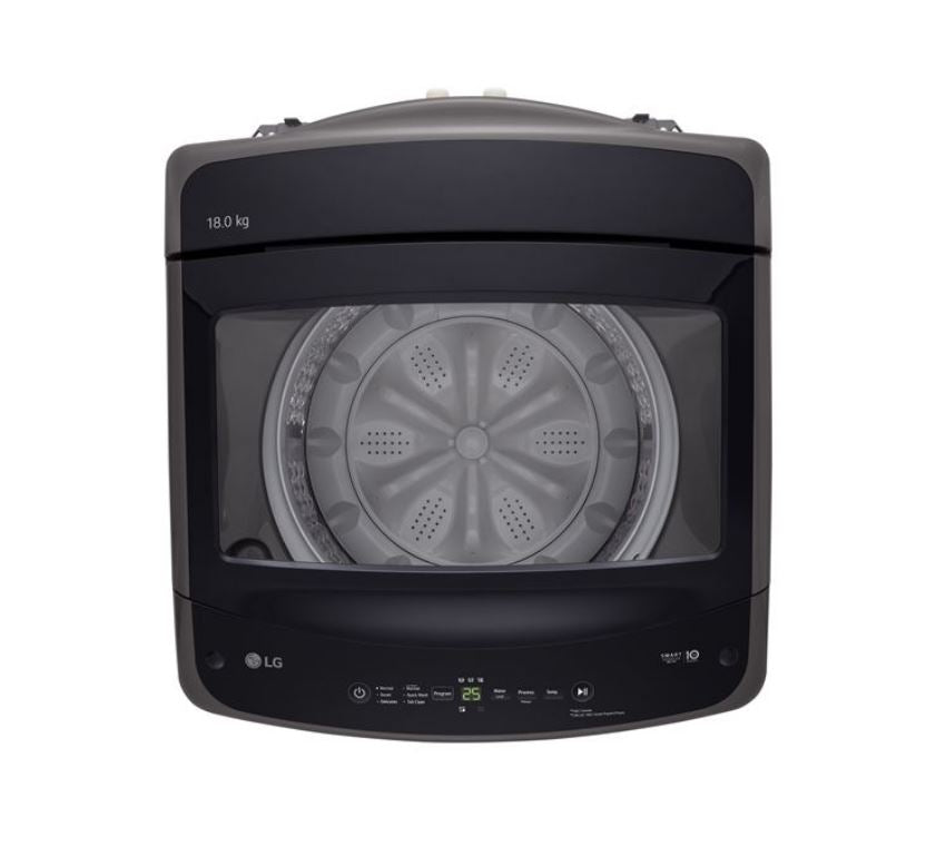 LG 18kg Black Top Loader Washing Machine T18V1NDHT2 - Metro Homecentre Menlyn
