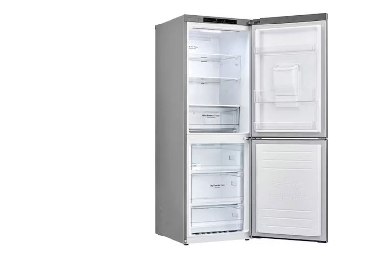 LG 334L Silver Fridge Freezer GCF369NLJM - Metro Homecentre Menlyn