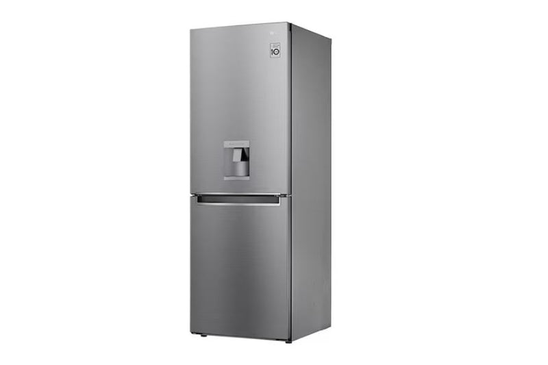 LG 334L Silver Fridge Freezer GCF369NLJM - Metro Homecentre Menlyn