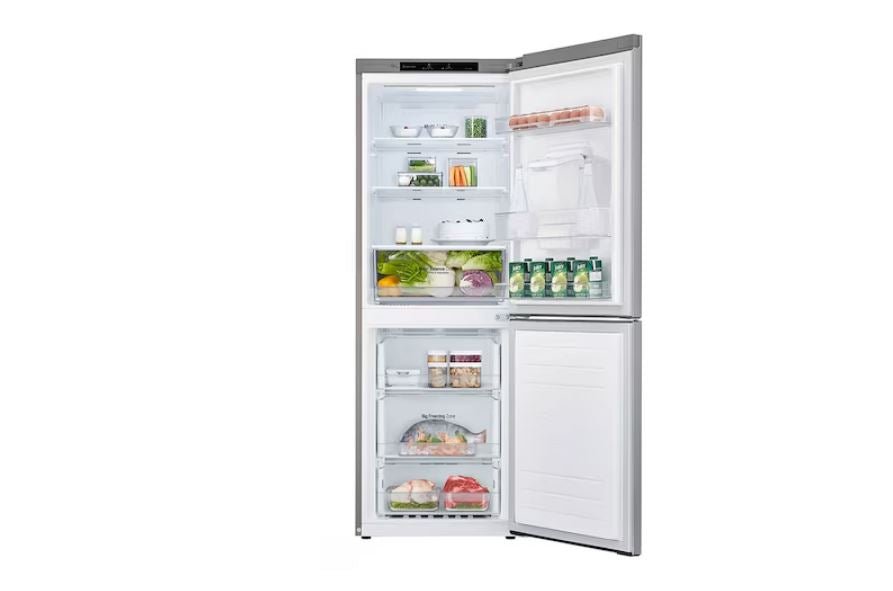 LG 334L Silver Fridge Freezer GCF369NLJM - Metro Homecentre Menlyn