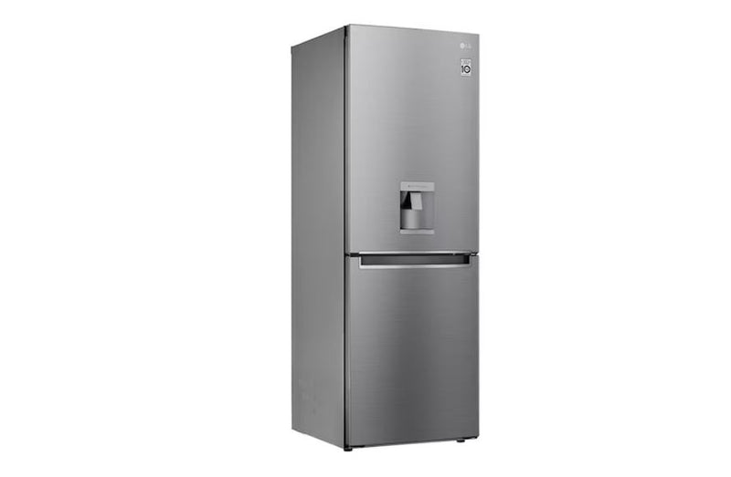LG 334L Silver Fridge Freezer GCF369NLJM - Metro Homecentre Menlyn