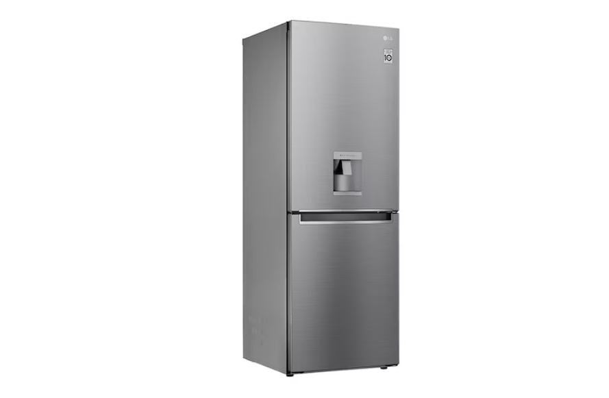 LG 334L Silver Fridge Freezer GCF369NLJM - Metro Homecentre Menlyn