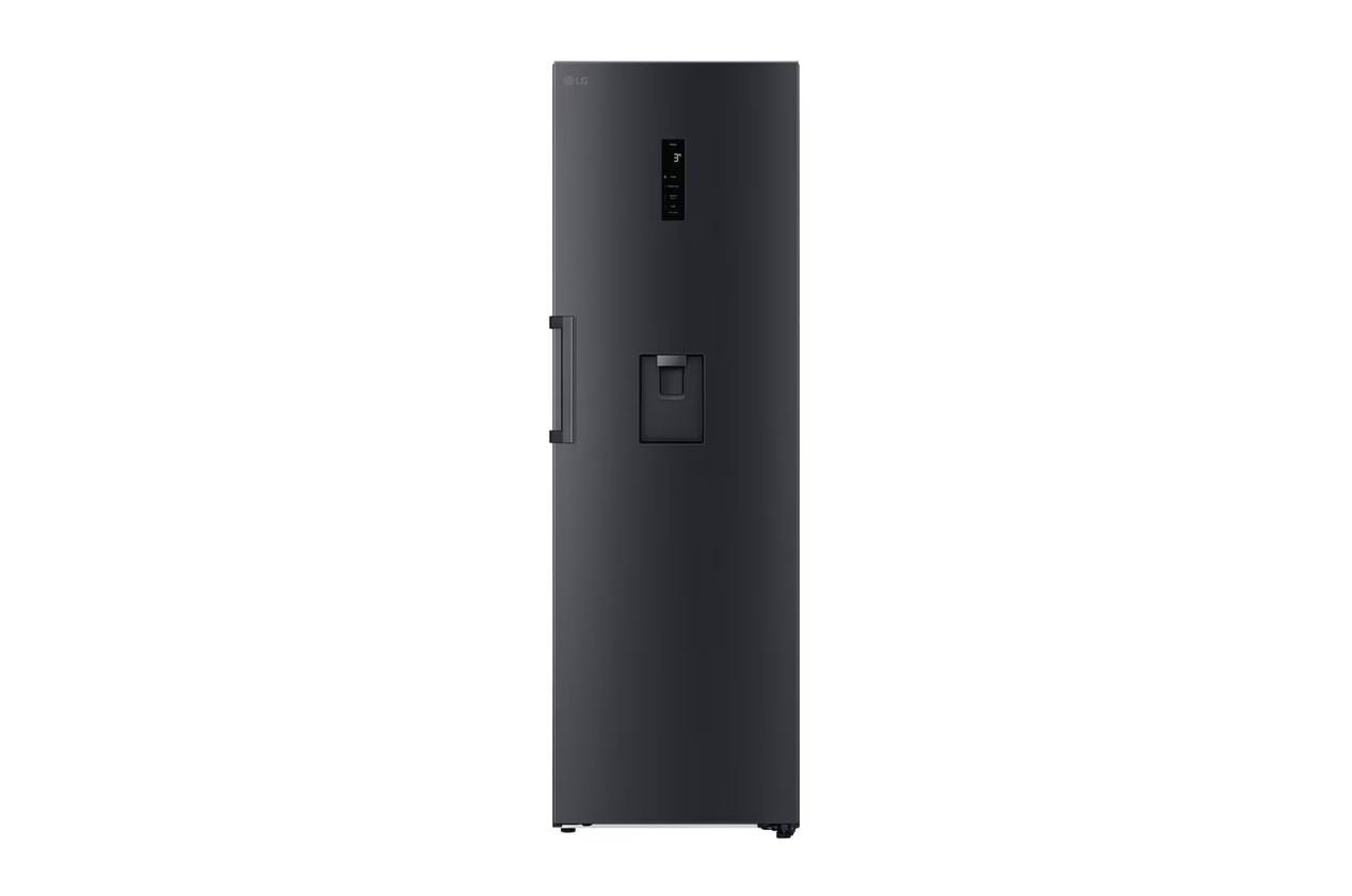 LG 386L Matte Black Upright Fridge GCF411EQDM - Metro Homecentre Menlyn